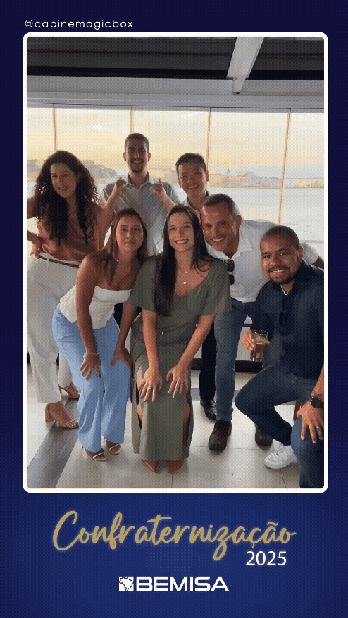 Boomerang feito no Mobile Booth da Magic Box